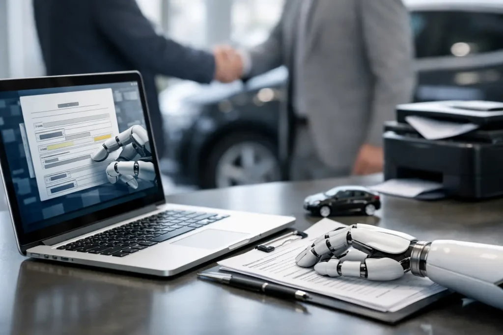 Automated Dealer Contract Generation Works